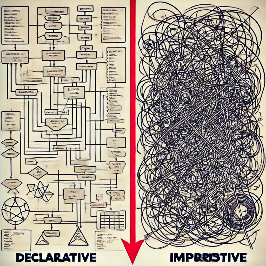 ZTSDeclarativeVsImperativeProgramming Logo